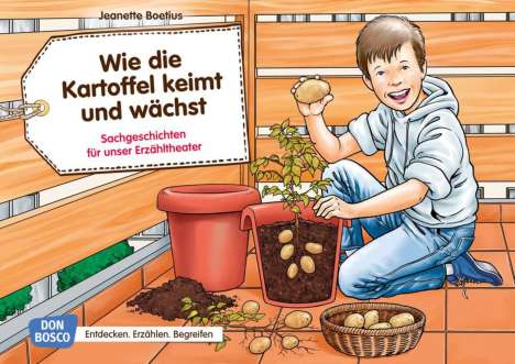 Jeanette Boetius: Wie die Kartoffel keimt und wächst. Kamishibai Bildkartenset., Diverse