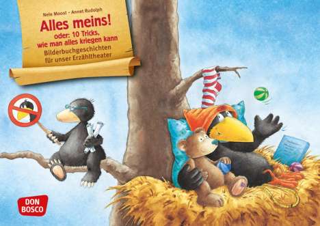 Nele Moost: Der kleine Rabe Socke: Alles meins! Kamishibai Bildkartenset., Diverse
