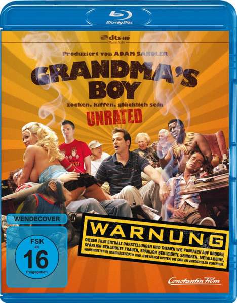 Grandma's Boy (Blu-ray), Blu-ray Disc