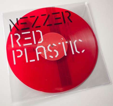 Nezzer: Red Plastic (Red Vinyl), 1 LP und 1 CD