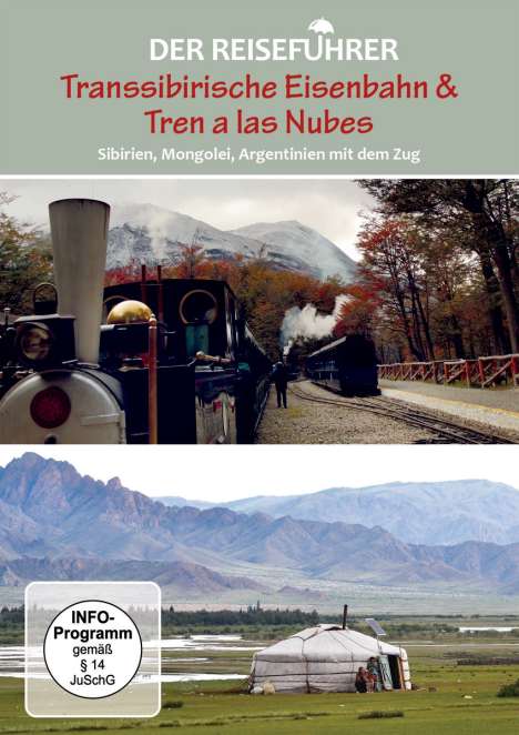 Sibirien, Mongolei, Argentinien mit dem Zug, DVD