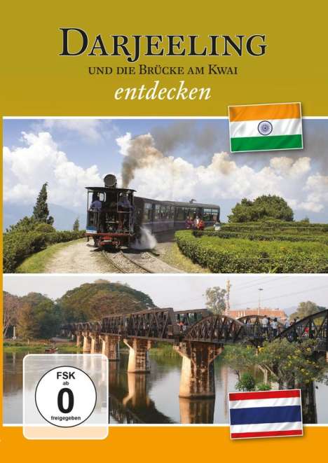 Darjeeling &amp; Die Brücke am Kwai entdecken, DVD
