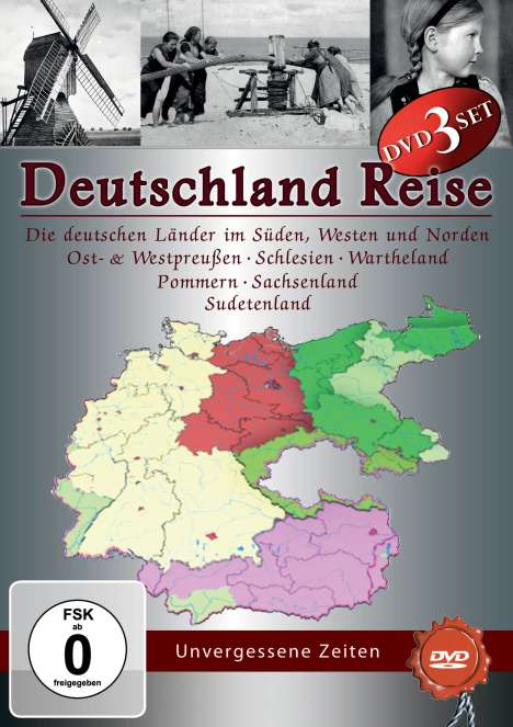 Deutschland Reise, 3 DVDs