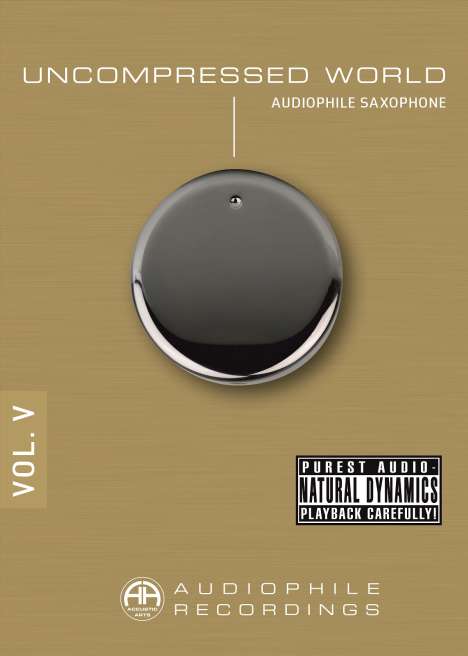 Uncompressed World Vol. V: Audiophile Saxophone, CD