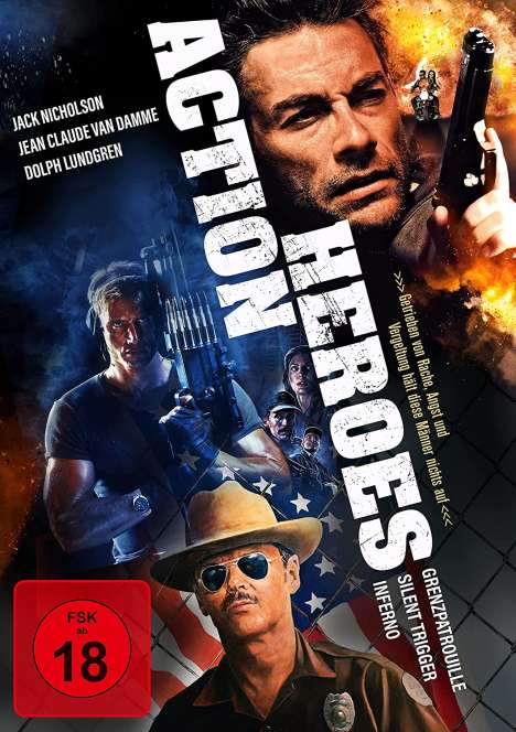 Action Heroes (3 Filme), 3 DVDs