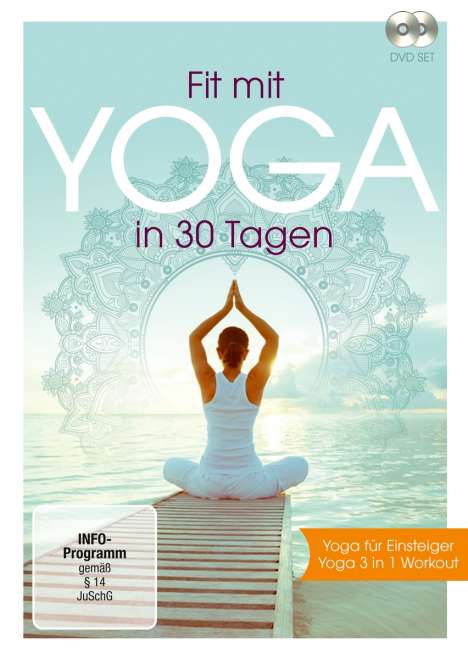 Fit mit Yoga in 30 Tagen, 2 DVDs