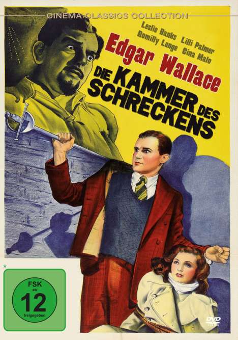 Edgar Wallace: Die Kammer des Schreckens, DVD