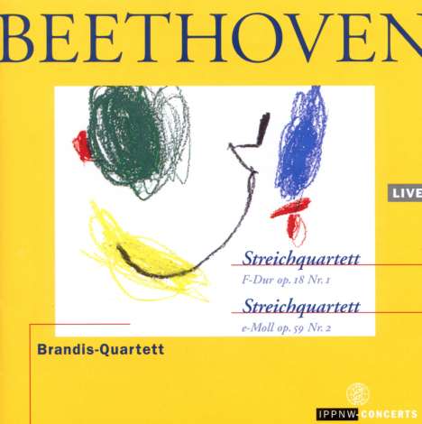 Ludwig van Beethoven (1770-1827): Streichquartette Nr.1 &amp; 8, CD