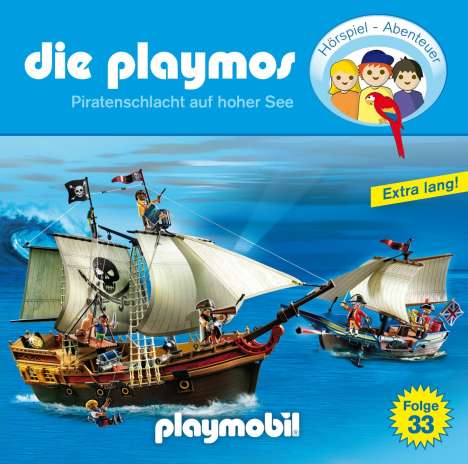 David Bredel: Die Playmos (33) - Piratenschlacht auf hoher See, CD