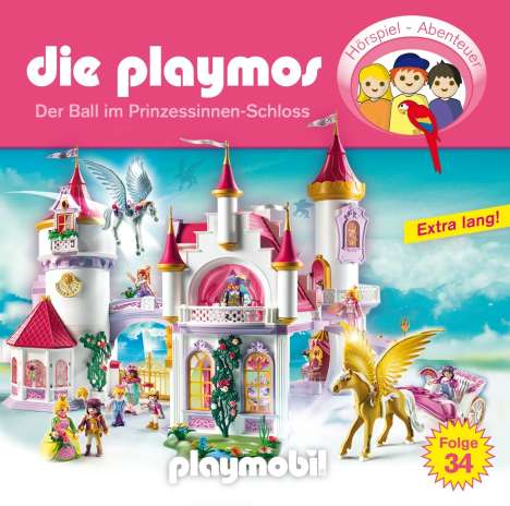 Simon X. Rost: Die Playmos (34) - Der Ball im Prinzessinnen-Schloss, CD