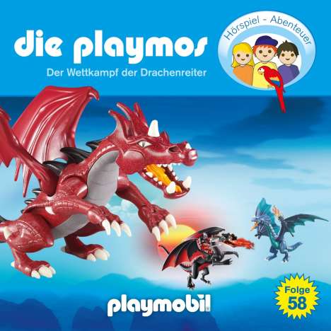 Die Playmos (58) - Der Wettkampf der Drachenreiter, CD