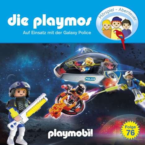 Die Playmos (76) - Auf Einsatz mit der Galaxy Police, CD