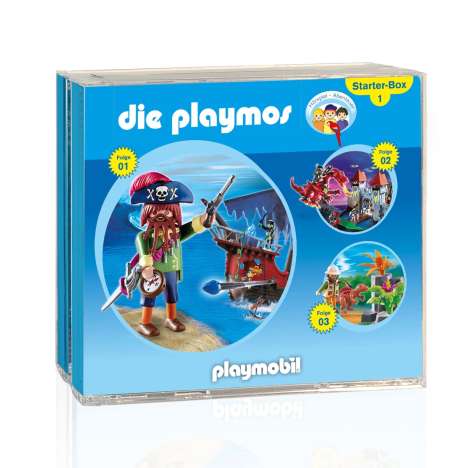 Die Playmos - Starter-Box (1), 3 CDs