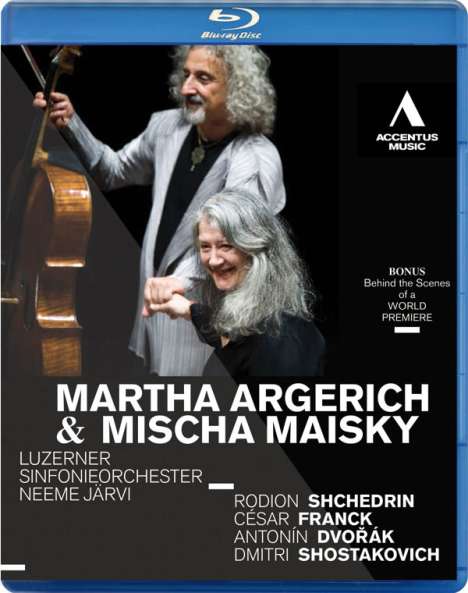 Martha Argerich &amp; Mischa Maisky - Lucerne, Blu-ray Disc