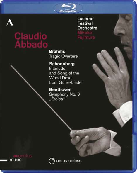 Claudio Abbado - Lucerne Festival 2013, Blu-ray Disc
