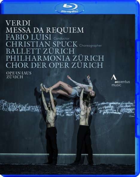 Giuseppe Verdi (1813-1901): Requiem (Ballettaufführung aus Zürich), Blu-ray Disc