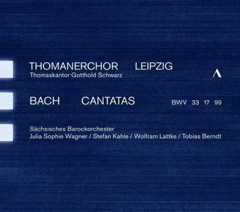 Johann Sebastian Bach (1685-1750): Kantaten BWV 17,33,99, CD