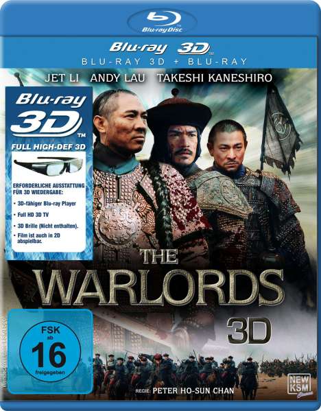 The Warlords (3D Blu-ray), Blu-ray Disc