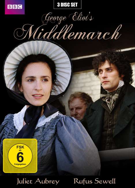 Middlemarch, 3 DVDs