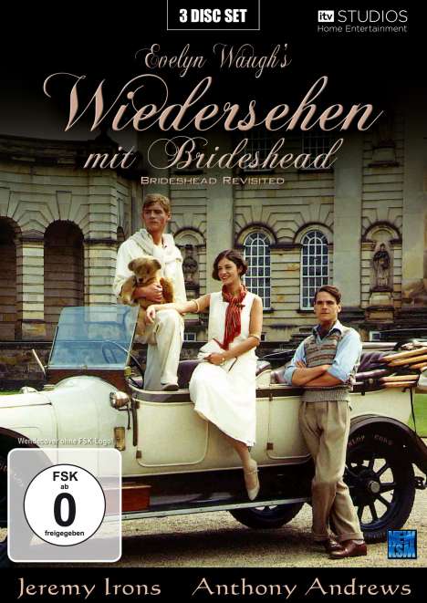 Wiedersehen mit Brideshead, 3 DVDs