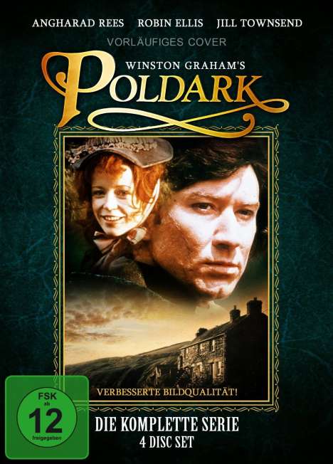 Poldark (1975) (Komplette Serie), 4 DVDs