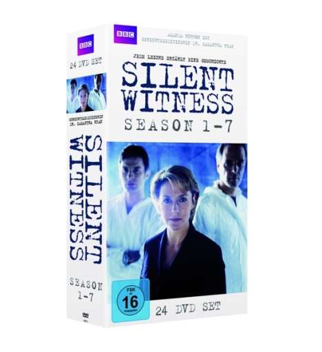 Silent Witness Season 1-7: Gerichtsmedizinerin Dr. Samantha Ryan, 24 DVDs