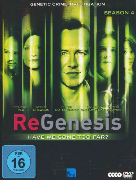 ReGenesis Season 4 (OmU) (finale Staffel), 4 DVDs
