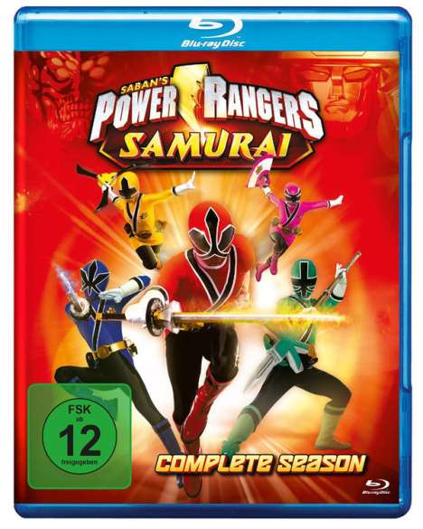 Power Rangers Samurai (Komplette Serie) (Blu-ray), 3 Blu-ray Discs