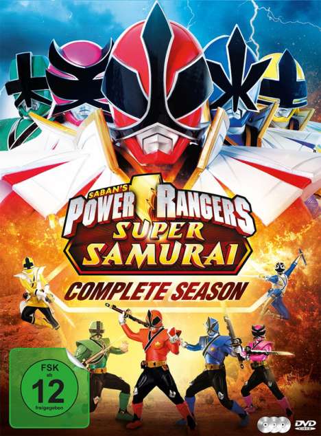 Power Rangers: Super Samurai (Komplette Serie), 3 DVDs