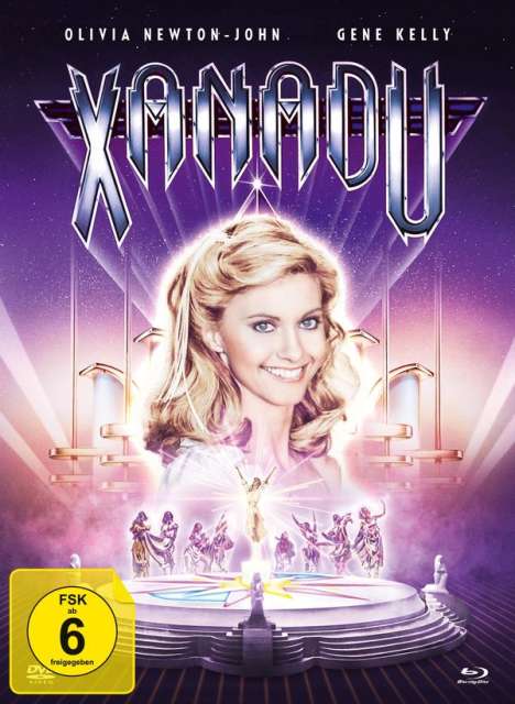 Xanadu (Blu-ray &amp; DVD im Mediabook), 1 Blu-ray Disc und 1 DVD