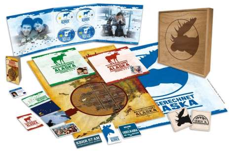 Ausgerechnet Alaska (Komplette Serie in Holzbox), 28 DVDs