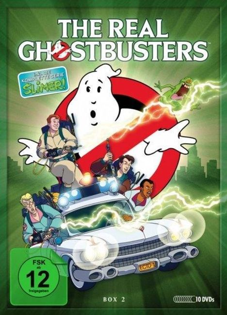 The Real Ghostbusters Box 2, 8 DVDs