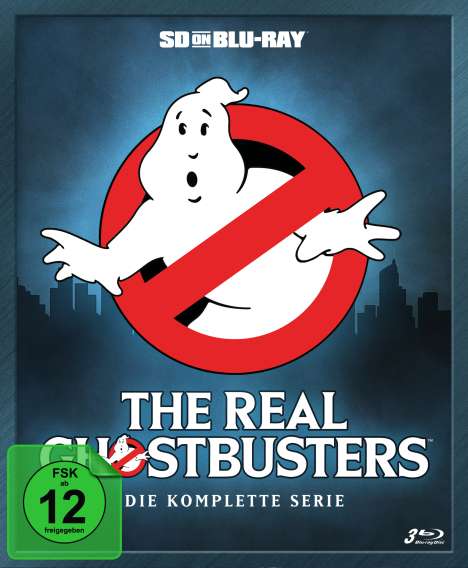 The Real Ghostbusters (Komplette Serie) (SD on Blu-ray im Mediabook), 3 Blu-ray Discs