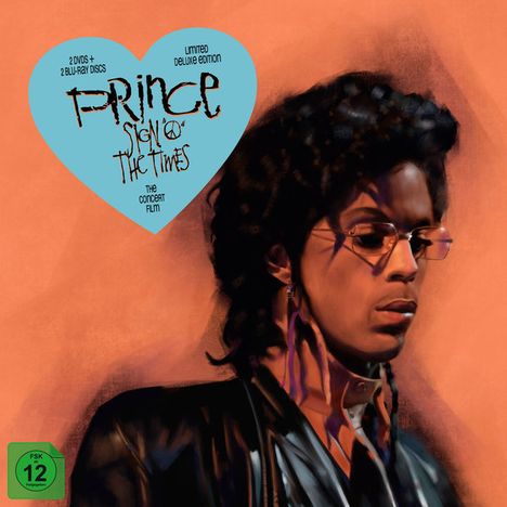 Prince - Sign "O" the Times (Limited Deluxe Edition) (Blu-ray &amp; DVD), 2 Blu-ray Discs und 2 DVDs
