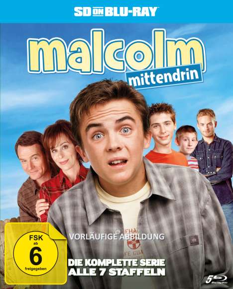 Malcolm Mittendrin (Komplette Serie) (SD on Blu-ray), 5 Blu-ray Discs
