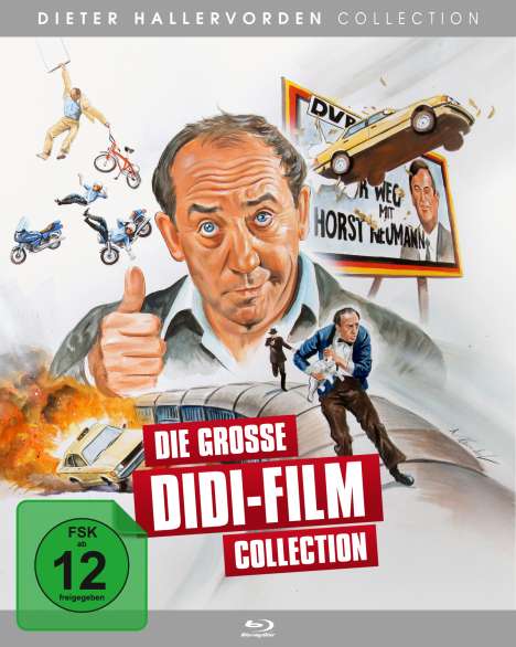 Die grosse Didi-Film Collection (Blu-ray), 7 Blu-ray Discs