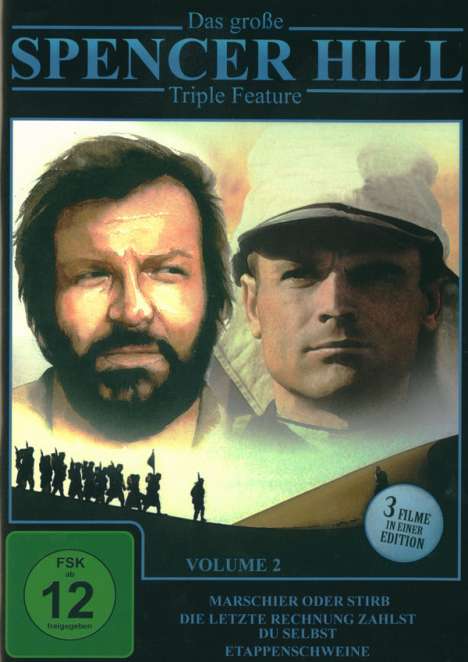Bud Spencer &amp; Terence Hill Triple Feature Vol.2, DVD