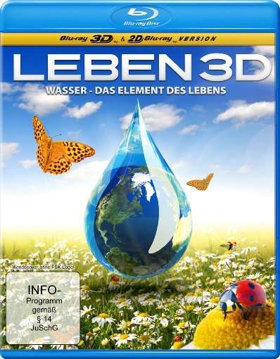 Wasser - Das Element des Lebens  (2D &amp; 3D Blu-ray), Blu-ray Disc
