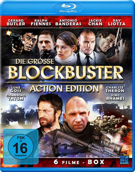 Die grosse Blockbuster Action Edition (Blu-ray), 2 Blu-ray Discs