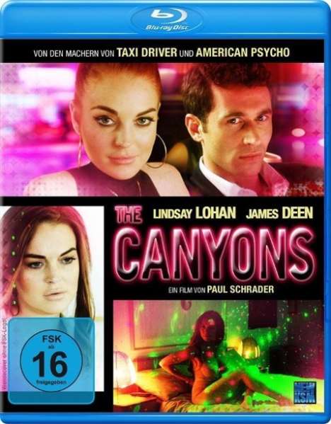 The Canyons (Blu-ray), Blu-ray Disc