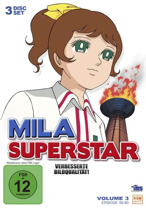 Mila Superstar Vol. 3, 3 DVDs