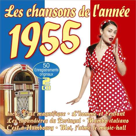 Les Chansons De L'Annee 1955, 2 CDs