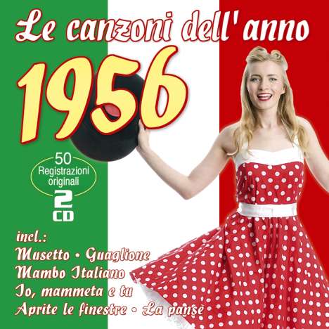 Le Canzoni Dell'Anno 1956, 2 CDs