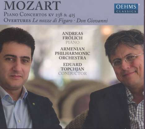 Wolfgang Amadeus Mozart (1756-1791): Klavierkonzerte Nr.6 &amp; 13, CD