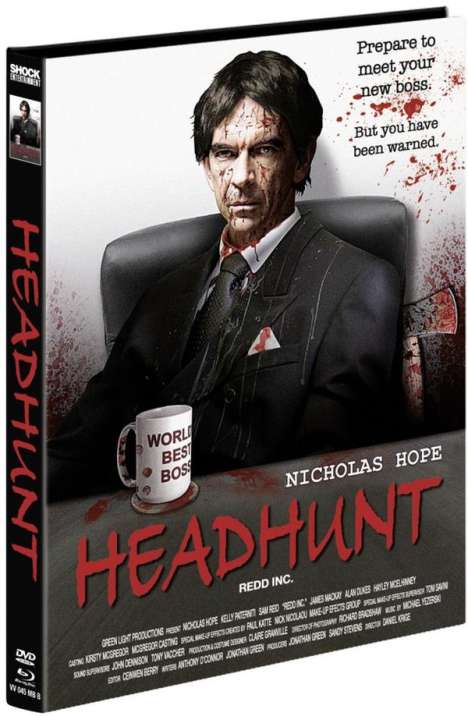 Headhunt (Blu-ray &amp; DVD im Mediabook), 1 Blu-ray Disc und 1 DVD