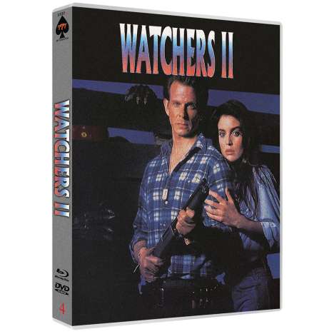 Watchers 2 - Auge des Terrors (Blu-ray &amp; DVD), 1 Blu-ray Disc und 1 DVD