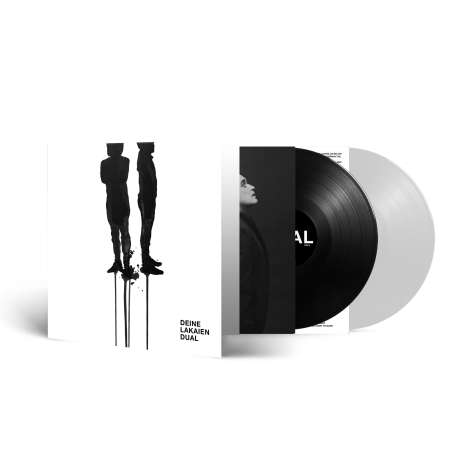Deine Lakaien: Dual (180g) (Black &amp; White Vinyl), 2 LPs