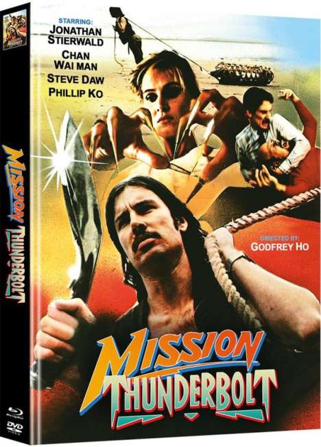 Mission Thunderbolt (Blu-ray &amp; DVD im Mediabook), 1 Blu-ray Disc und 1 DVD