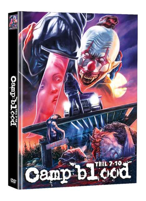Camp Blood: Teil 7-10 (Mediabook) (OmU), 2 DVDs
