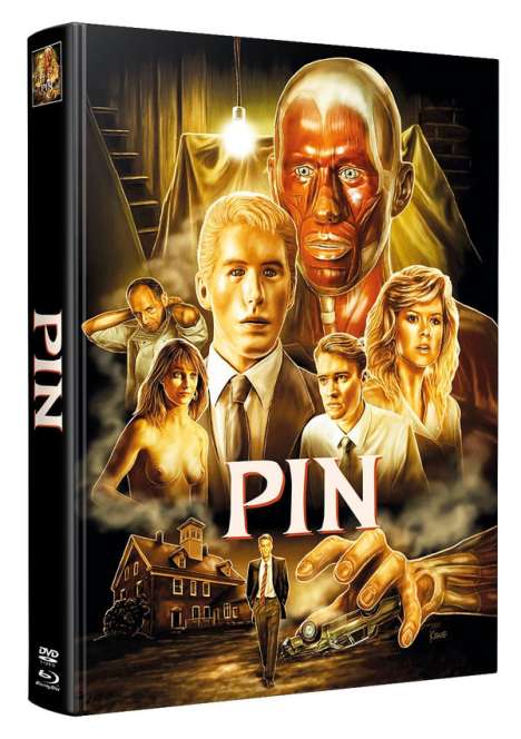 Pin (Blu-ray im wattierten Mediabook), 1 Blu-ray Disc und 1 DVD